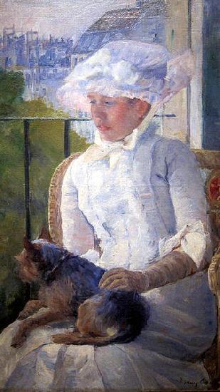 Mary Cassatt Young Girl at a Window